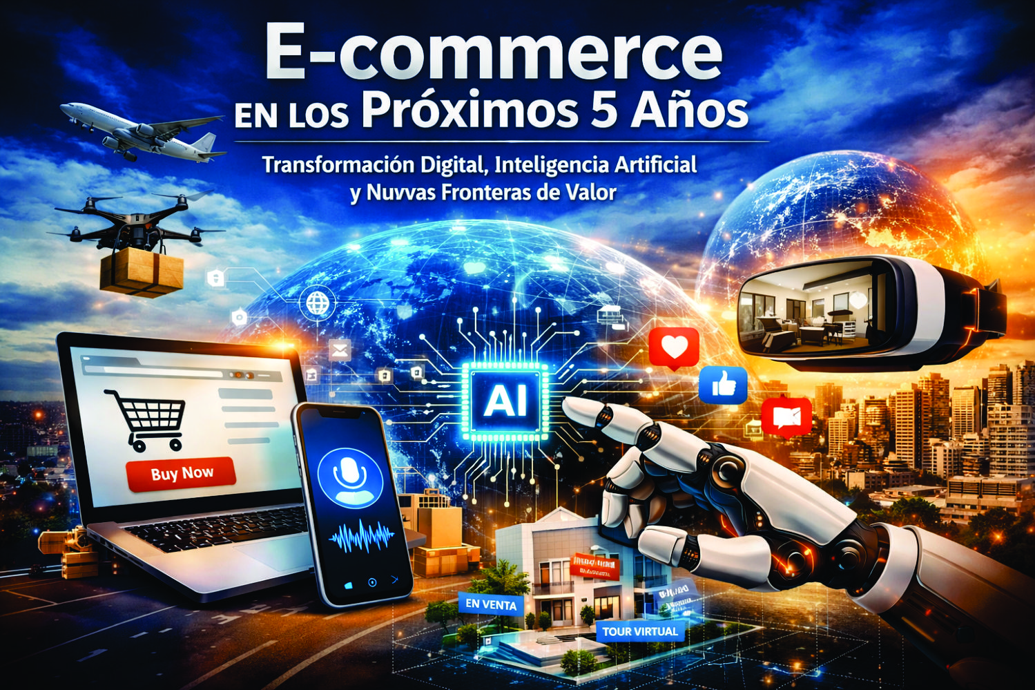 E-commerce en los Próximos 5 Años: Transformación Digital, Inteligencia Artificial y Nuevas Fronteras de Valor