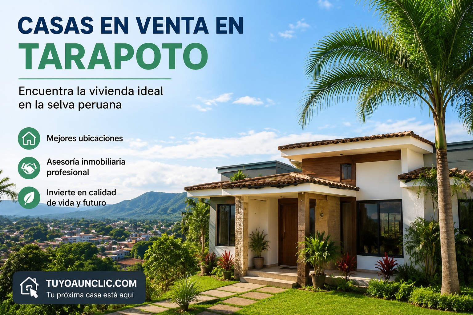 Casas en venta en Tarapoto: cómo encontrar la vivienda ideal en la selva peruana