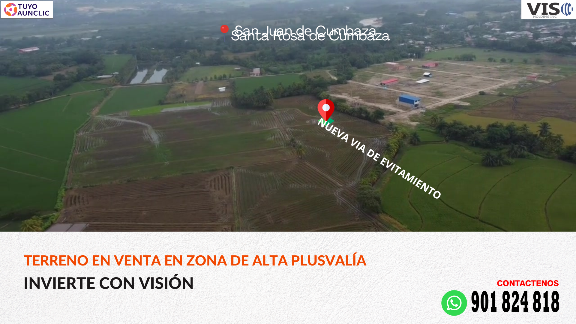 Terreno en venta ideal para proyecto inmobiliario o turístico en TARAPOTO